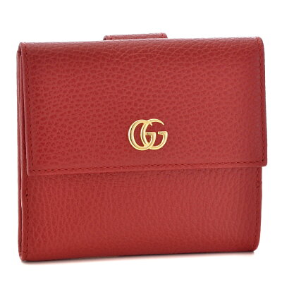 グッチ GUCCI 折財布 456122 CAO0G 6433 HIBISCUS RED 【PETITE MARMONT:プチマーモント】 【skl】【hkc】【scd】【glw】