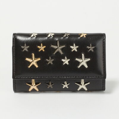ジミーチュウ キーケース JIMMY CHOO NEPTUNE LTR 000715 BLACK/METM 【skl】【skm】【fdg】【父の日】【0620wal】