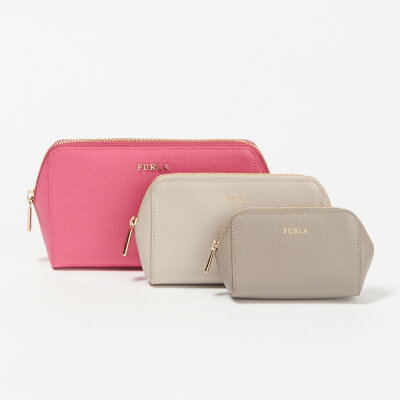 フルラ FURLA ポーチ 【エレクトラ】 EL95 967783 LN1 B30 0R6/ORTENSIA+VANIGLIA+SABBIA 【skl】