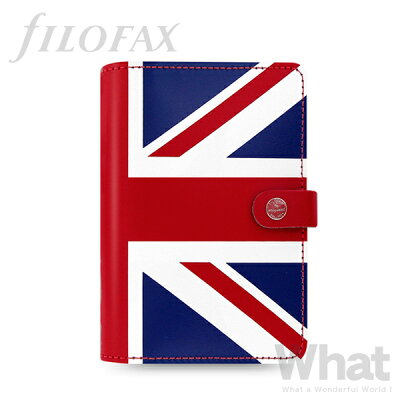 ファイロファックス The Original システム手帳 限定生産 ユニオンジャック バイブルsize 【FILOFAX 手帳 スケジュール帳 メモ帳 日記 ダイアリー 本革 皮革 Union Jack イギリス国旗 made in U.K.】