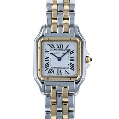 【USED限定 最大5,000円クーポン有 9/20まで】 カルティエ CARTIER その他 パンテール ドゥ カルティエ W2PN0007 シルバー文字盤 レディース 腕時計 【新品】