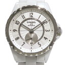 シャネル 腕時計（メンズ） シャネル CHANEL J12 365 H3837 ホワイト文字盤 新品 腕時計 メンズ