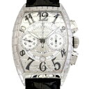 フランクミュラー 腕時計（メンズ） フランク・ミュラー FRANCK MULLER トノウカーベックス アイアンクロコ 8880CC AT IRON CRO シルバー文字盤 新品 腕時計 メンズ