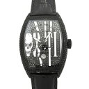 フランクミュラー 腕時計（メンズ） フランク・ミュラー FRANCK MULLER トノウカーベックス ゴシック アロンジェ ノアール 8880SCDTGOTHNRDCD 全面ブラックダイヤ文字盤 新品 腕時計 メンズ