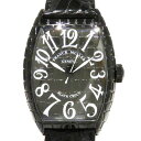 フランクミュラー 腕時計（メンズ） フランク・ミュラー FRANCK MULLER トノウカーベックス ブラッククロコ 8880SC BLK CRO ブラック文字盤 新品 腕時計 メンズ
