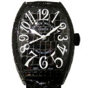 フランクミュラー 腕時計（メンズ） フランク・ミュラー FRANCK MULLER トノウカーベックス ブラッククロコ 8880SC BLK CRO ブラック文字盤 新品 腕時計 メンズ