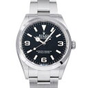 エクスプローラー ロレックス ROLEX エクスプローラー 124270 ブラック文字盤 新品 腕時計 メンズ