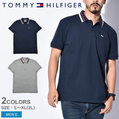 TOMMY HILFIGER トミーヒルフィガー ポロシャツ クラシックステッチ ポロ CLASSIC STITCH POLO DM0DM05509 002 038 メンズ カジュアル スポーツ ウェア トップス シンプル ロゴ ワンポイント 紺