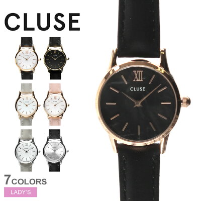 CLUSE クルース 腕時計 全7色ラ ヴェデット 24 レザーベルト LA VEDETTE 24 LEATHERCL50011 CL50012 CL50009 CL50010 CL50008 CL50013 CL50014 レディース 【ラッピング対象外】