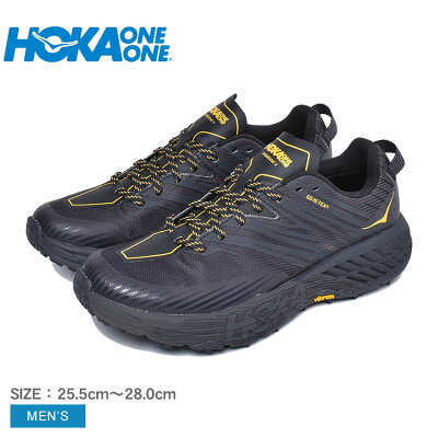 ホカオネオネ スニーカー メンズ スピードゴート 4 GTX HOKA ONEONE SPEEDGOAT 4 GTX 1106530 シューズ 靴 ブランド スポーツ ゴアテックス 防水 耐水 スポーティ アウトドア レジャー ハイキング トレイル 運動 雨 雪 ホカワンワン