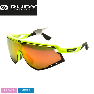 【▼クーポンで500円引き】RUDY PROJECT ルディプロジェクト サングラス イエロー ディフェンダー DEFENDER SP524076-0000 メンズ レディース スポーツサングラス ロードバイク サイクリング ランニング 軽量