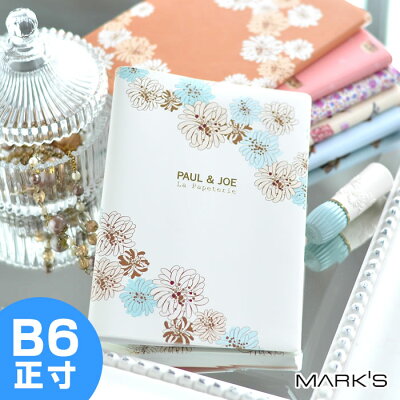 手帳 2021 年 ポール&ジョー ラ・パペトリー B6 正寸 MARK'S マークス 12月始まり 月曜始まり ウィークリー レフト 大人かわいい スケジュール帳 おしゃれ オシャレ ポールアンドジョー 猫 とじ手帳 日記 ママ手帳 21WDR-PJH01