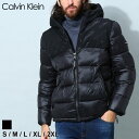 カルバン・クライン カルバンクライン Calvin Klein 中綿ジャケット アウター メンズ フルジップ 防寒 フード 大きいサイズあり 茶 黒 CKCM052418W2